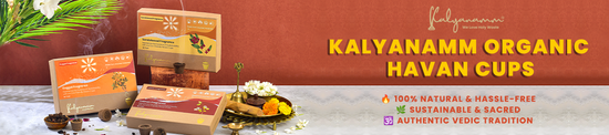 kalyanamm organic havan cups