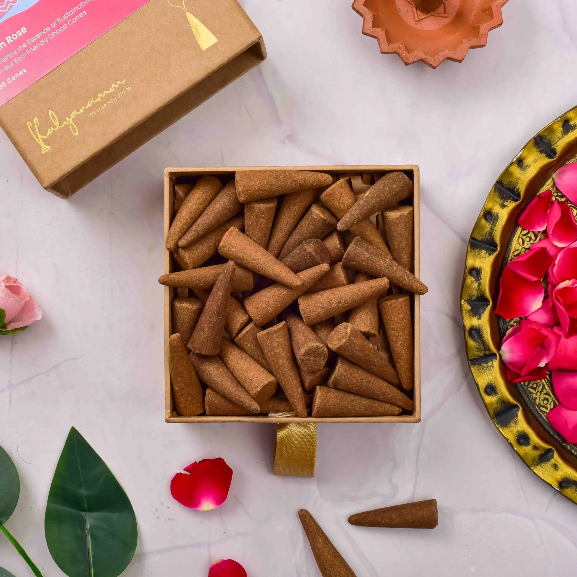 Incense cones Rose Fragrance