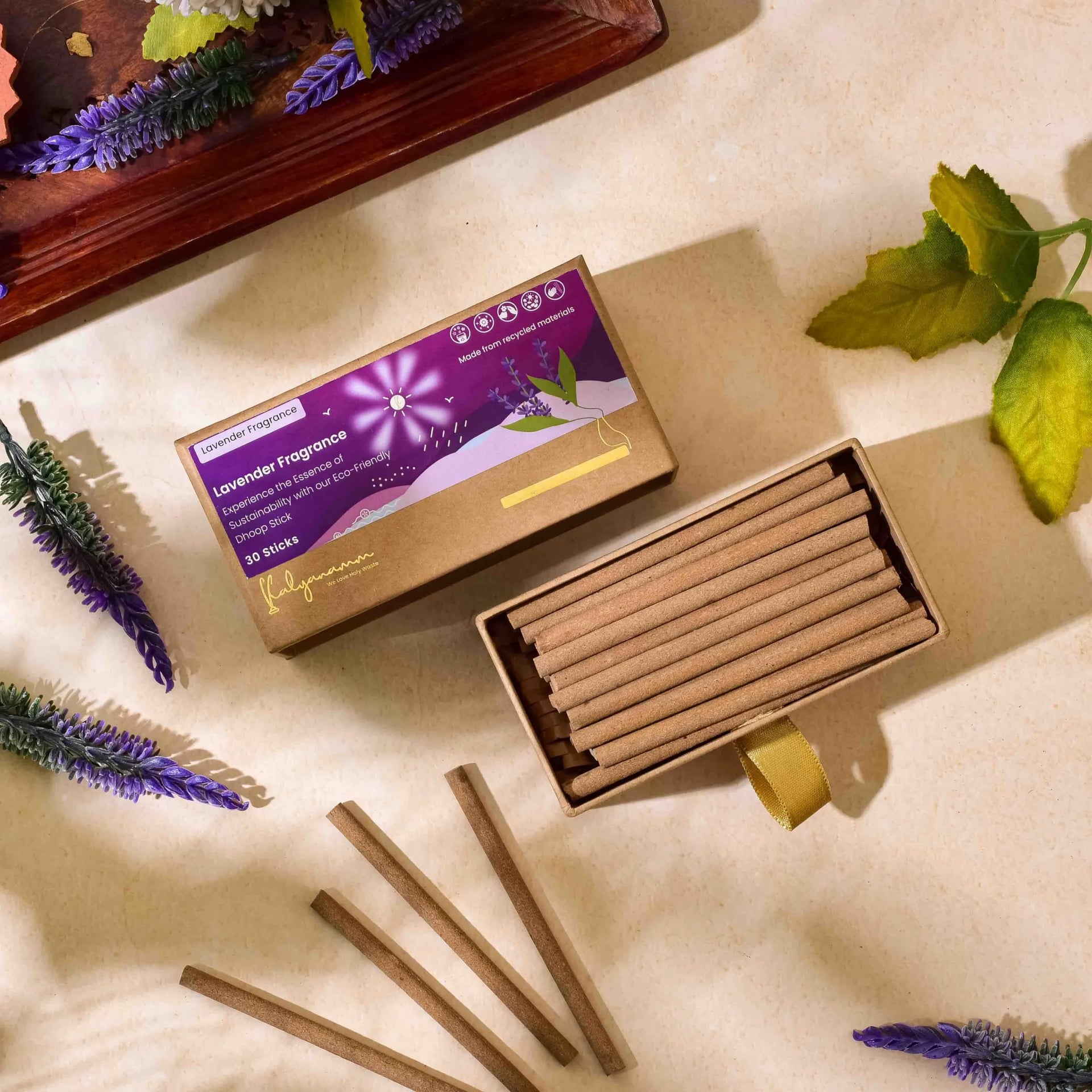 Dhoop Stick Lavender Fragrance - Kalyanamm